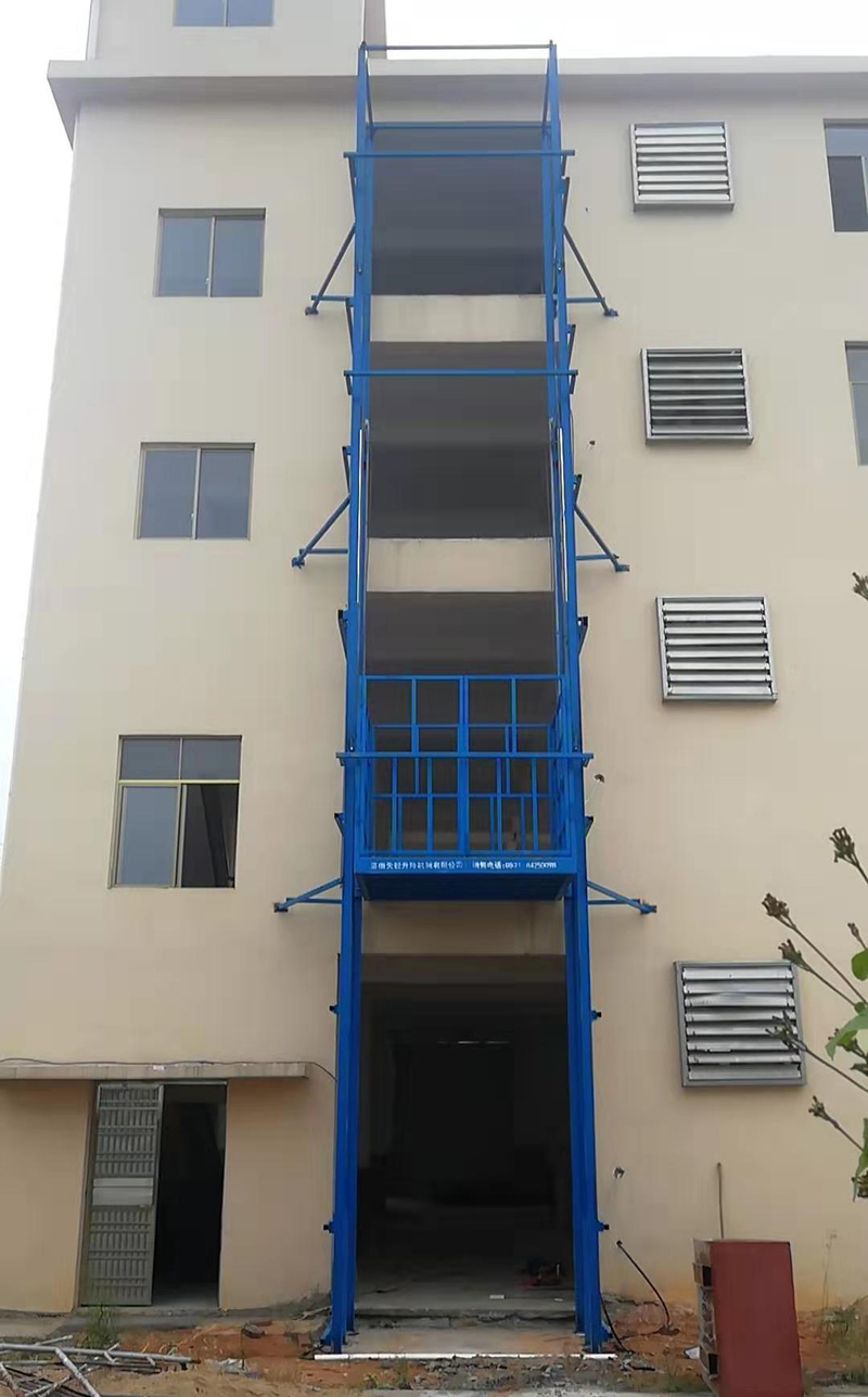咸阳室外导轨式升降平台